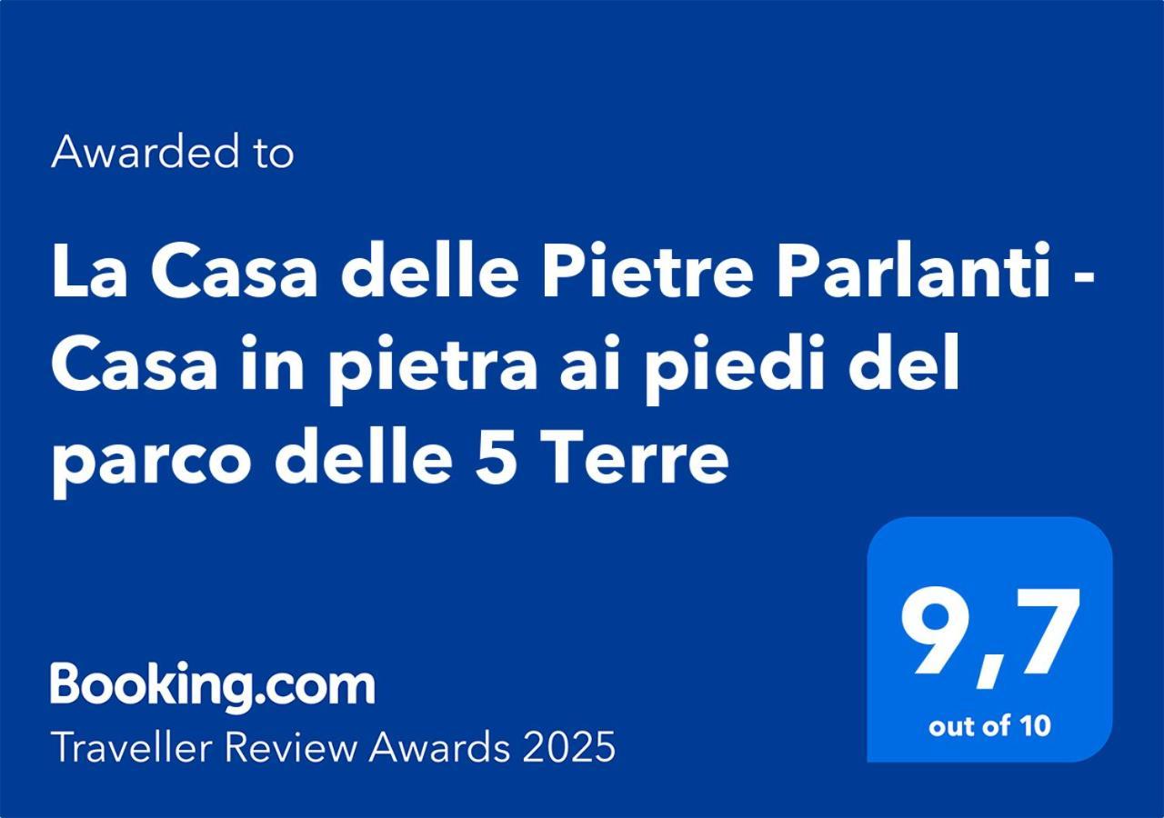 La Casa Delle Pietre Parlanti - Casa In Pietra Ai Piedi Del Parco Delle 5 Terre Panzió Biassa Kültér fotó